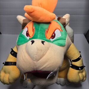 Build-A-Bear Stuffed King Koopa BOWSER Plush NINTENDO Mario 2021 - No Sound